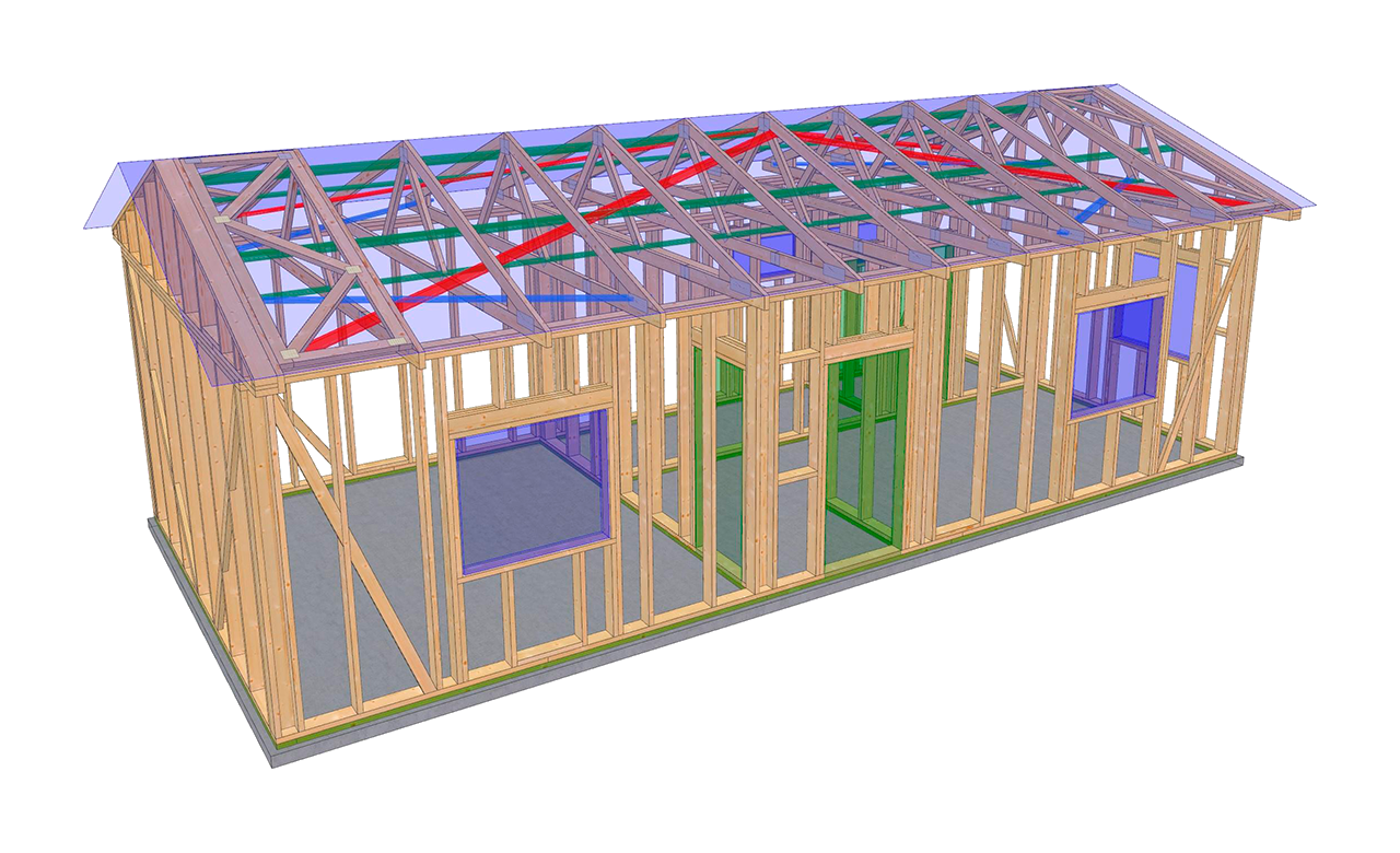 konstrukcje dachu - PKD Linter - producent wiązarów dachowych