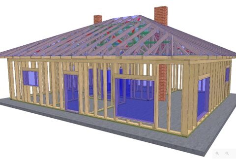 dachy-linter-budynek-mieszkalny-w-technologii-szkieletowej (1) - PKD Linter